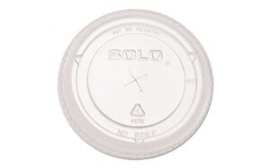 Flat Plastic Lid Slotted (626TS) 1000PCS