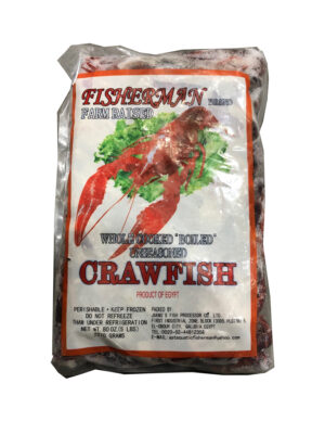 Unseasoned Craw Fish U10 (Egypt) 2x5#