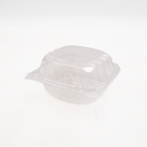 C57PST1 Clear Hinged Container