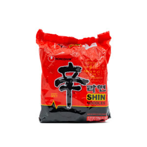 Shin Ramyun Noodle Soup in Bags (Spicy) 10x4.2oz.