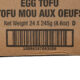Egg Tofu 24x8oz.