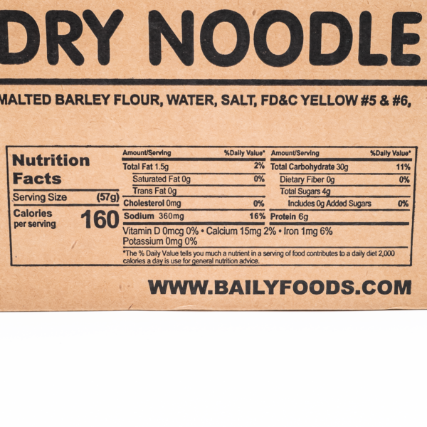 Canton Dry Noodle Medium 6×5#