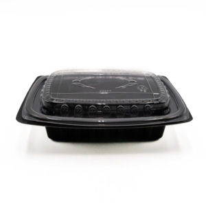 C2816 Black Container & Lid (16oz.)