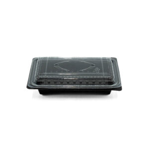 C4818 Black Container & Lid (24oz)