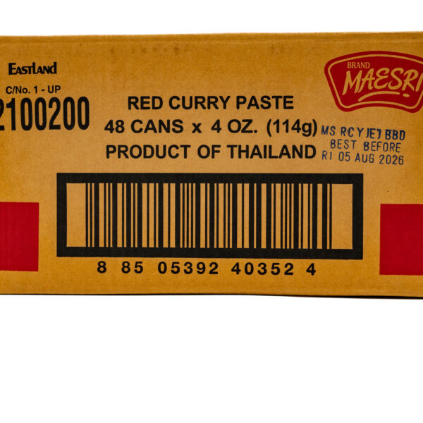 Red Curry Paste 48x4oz.