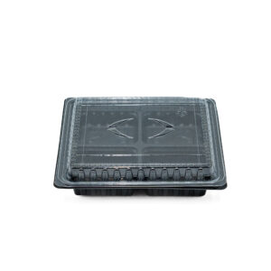 C6814 Black Container 4CMPT 200pcs