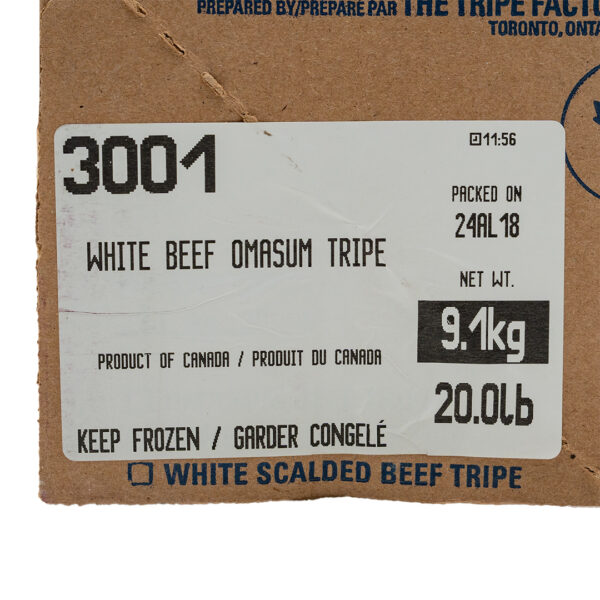 Beef Omasum Book Tripe 20#