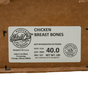 Chicken Breast Bones 40#