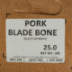 Pork Blade Bone 30#