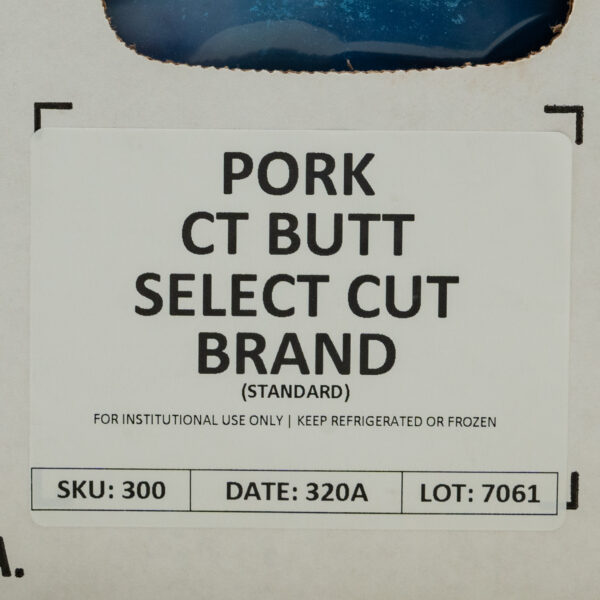 Pork Boneless CT Butt 35#