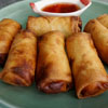 Egg rolls and dumplings