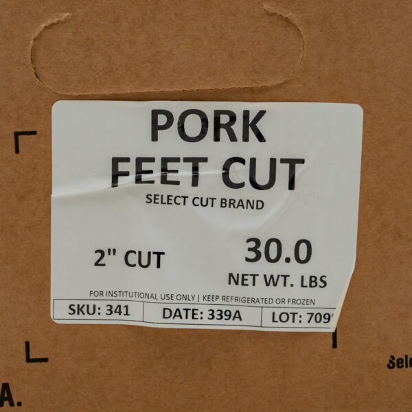 Pig Feet (Cut 2″) 30#