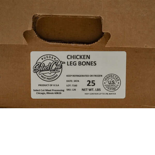 Chicken Leg Bones 25#